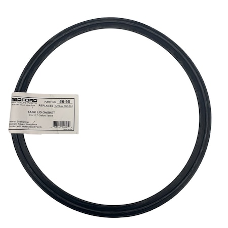 Bedford Precision Parts Bedford Precision Tank Lid Gasket, 2-1/2 Gallon, Stratoprene 56-95